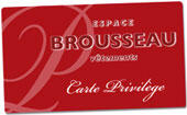 Carte privilège - Brousseau Vêtements