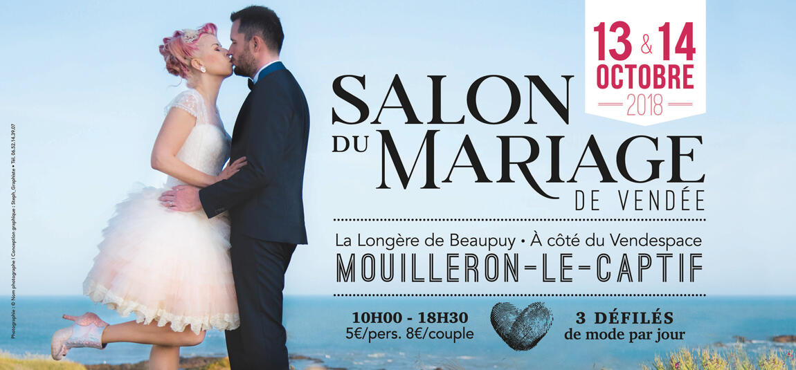 Le Salon du Mariage de Vendée 2018 - Affiche