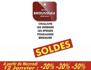 Brousseau vêtements soldes 2022